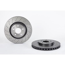 09.B807.51 Brake Disc x2 Front Fits Mercedes A-Class Gla-Class CLA Coupe Brembo