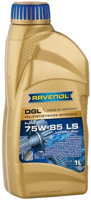 RAVENOL J1C1144-001 SAE 75W-85 Gear Oil - DGL Full Synthetic API GL-5 LS (1 L...