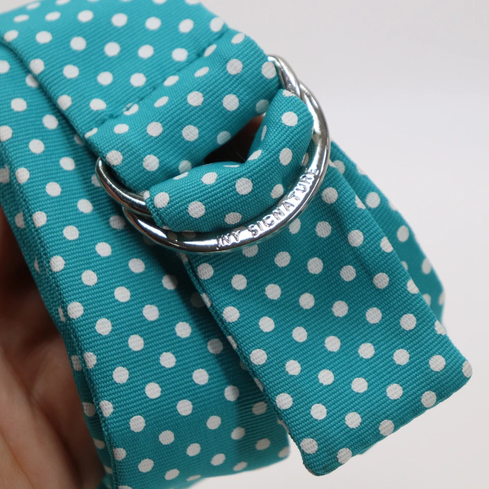 Cinturón Jones New York Signature para mujer 12 cinta de grosgrain doble cara anillo en D ajustable Foto 2 de 4