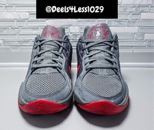 Nike JA 2 King Of The Court Kids Size 6Y/Womens 7.5 Grey Gym Red FZ7304-001