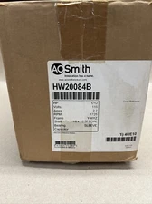 NEW AO SMITH ELECTRIC MOTOR 1/12 HP, 1725 RPM HW20084B