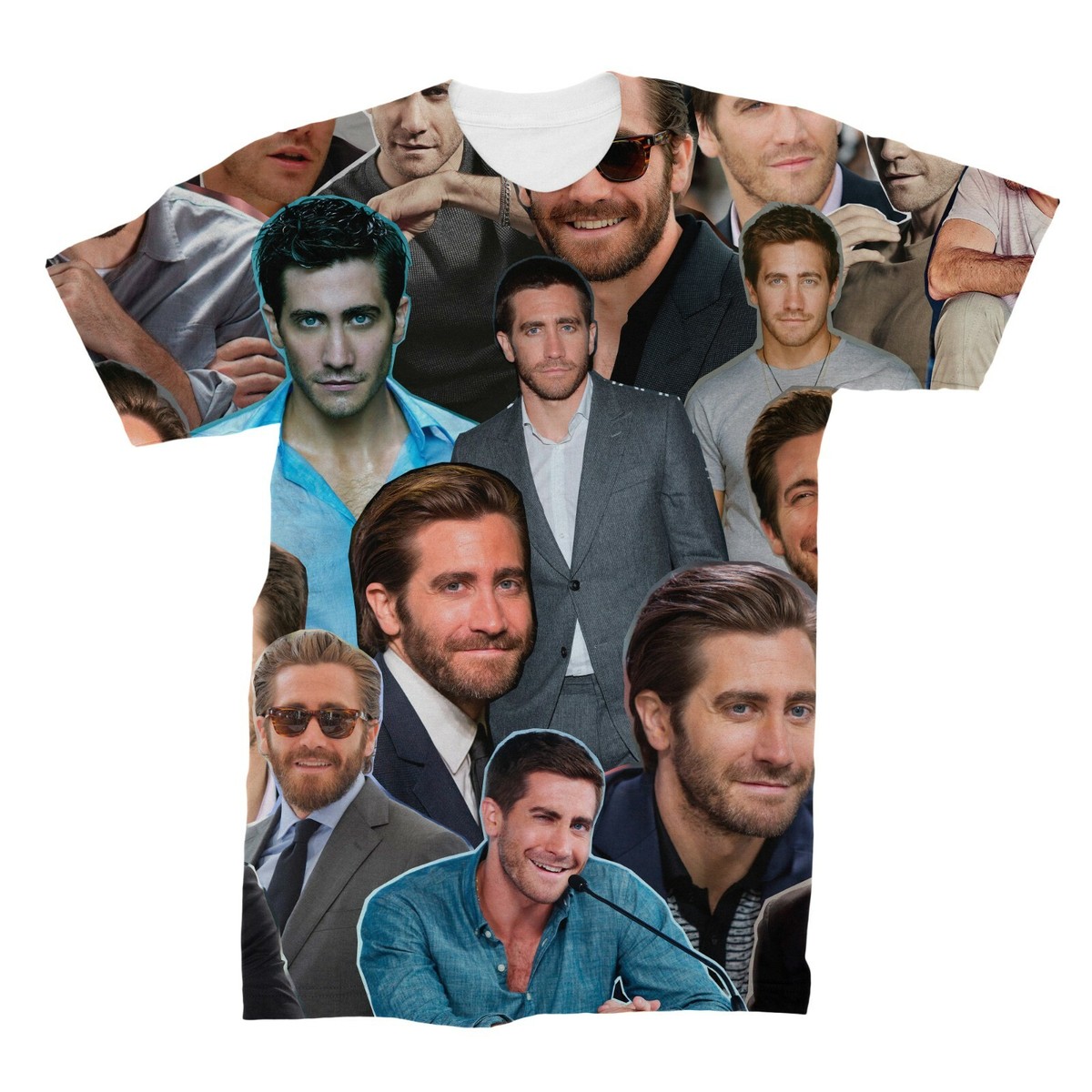 Jake Gyllenhaal Photo Collage T-Shirt