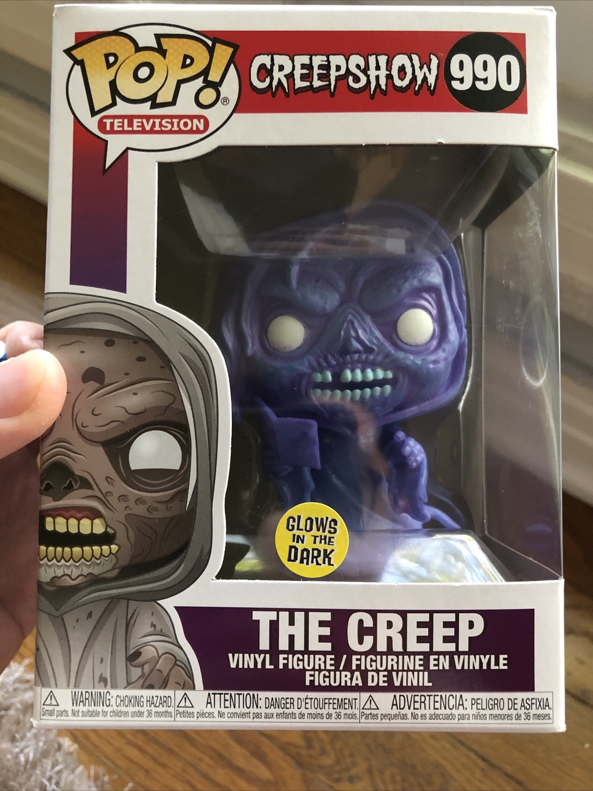 En Oferta Funko Pop Tv Creepshow Glow In The Dark - The Creep #990 Walmart Exclusive