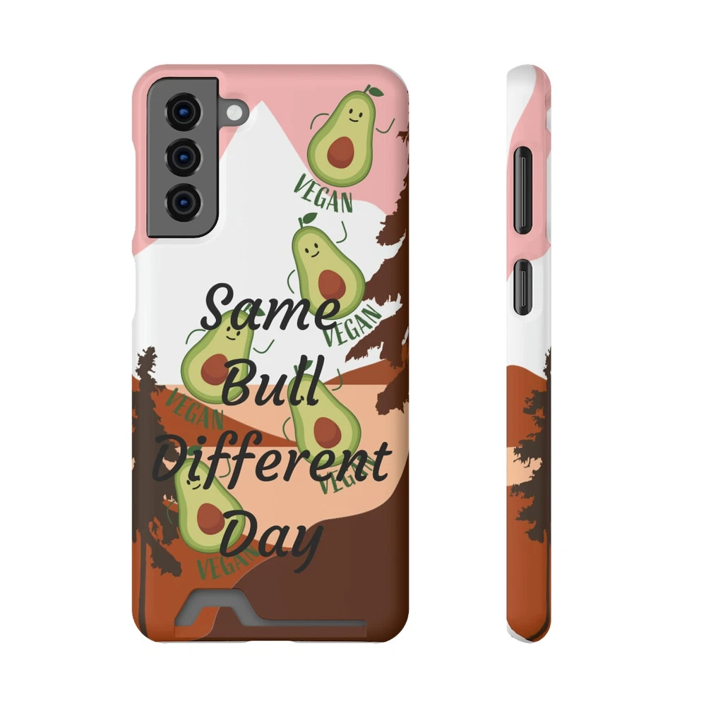 Slim Protective Phone Case with Built-in Card Holder  