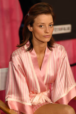 Flavia Lucini is seen backstage before the 2015 Victoria's Secret - Old Photo 1