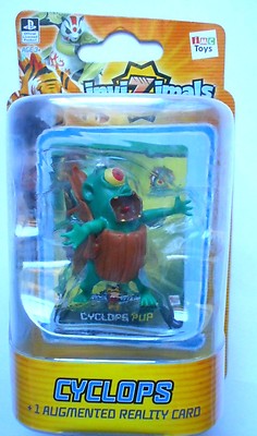 Invizimals Figure Dark Cyclops + Augmented Reality Card