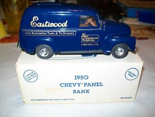 Ertl 9325 1:25 "Eastwood Company 1- 01 1990" 1950 Chevrolet Panel Van Bank MIB