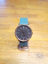 Skagen Damen Uhr Hagen, Slim Line,  SKW6213, neue Batterie, neues Band