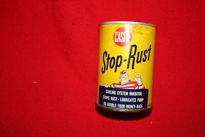 Vintage Casite Stop Rust Metal Can Empty FREE SHIPPING in the USA