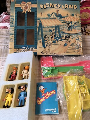 VINTAGE 70-80’s DISNEY LAND WALT DISNEY TOY BY PYROPLAST GREEK EDITION ...