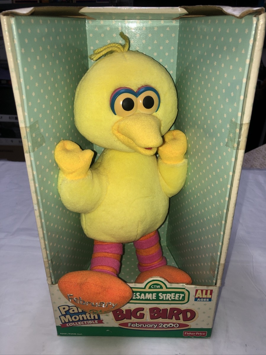 Sesame Street Big Bird February 2000 Pal Of The Moth Collectible