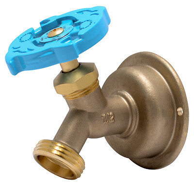 SharkBite 24632LF Multi-Hose Bibb, 45-Degree, 1/2 x 3/4 In. MHT - Quantity 1