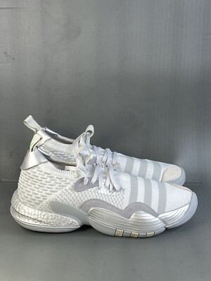 adidas‎ Trae Young 2 Dash Grey Halo Silver Mens Sneaker Sz 8 adidas Trae Young 2 Dash Grey HQ0997 Release Date + Where to  main image 4