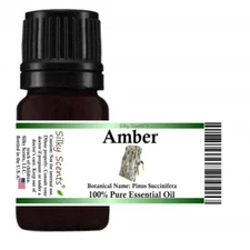 Amber Essential Oil (Pinus Succinifera) 100% Pure and Natural