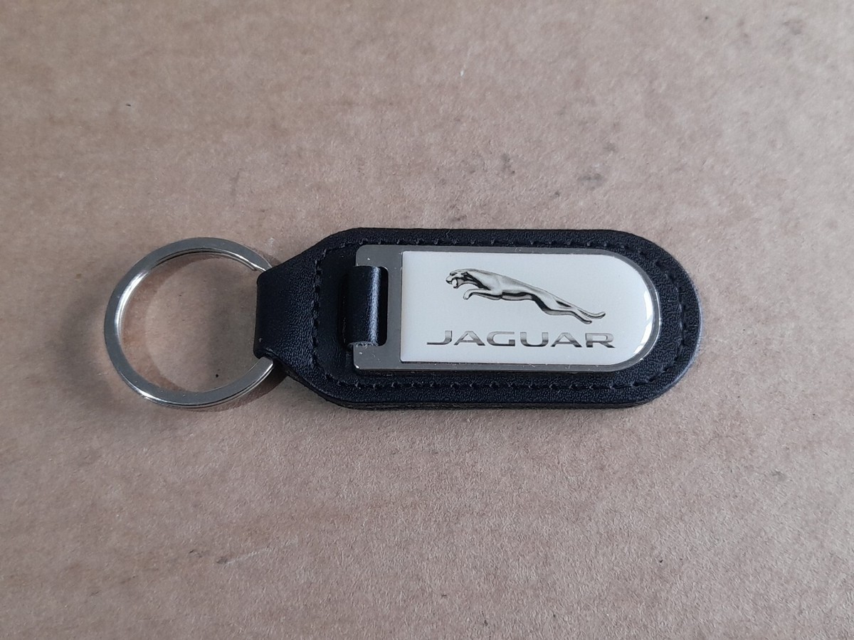 NEW GENUINE JAGUAR DEALERSHIP KEYRING KEY FOB XJR S E F-TYPE XJ XK