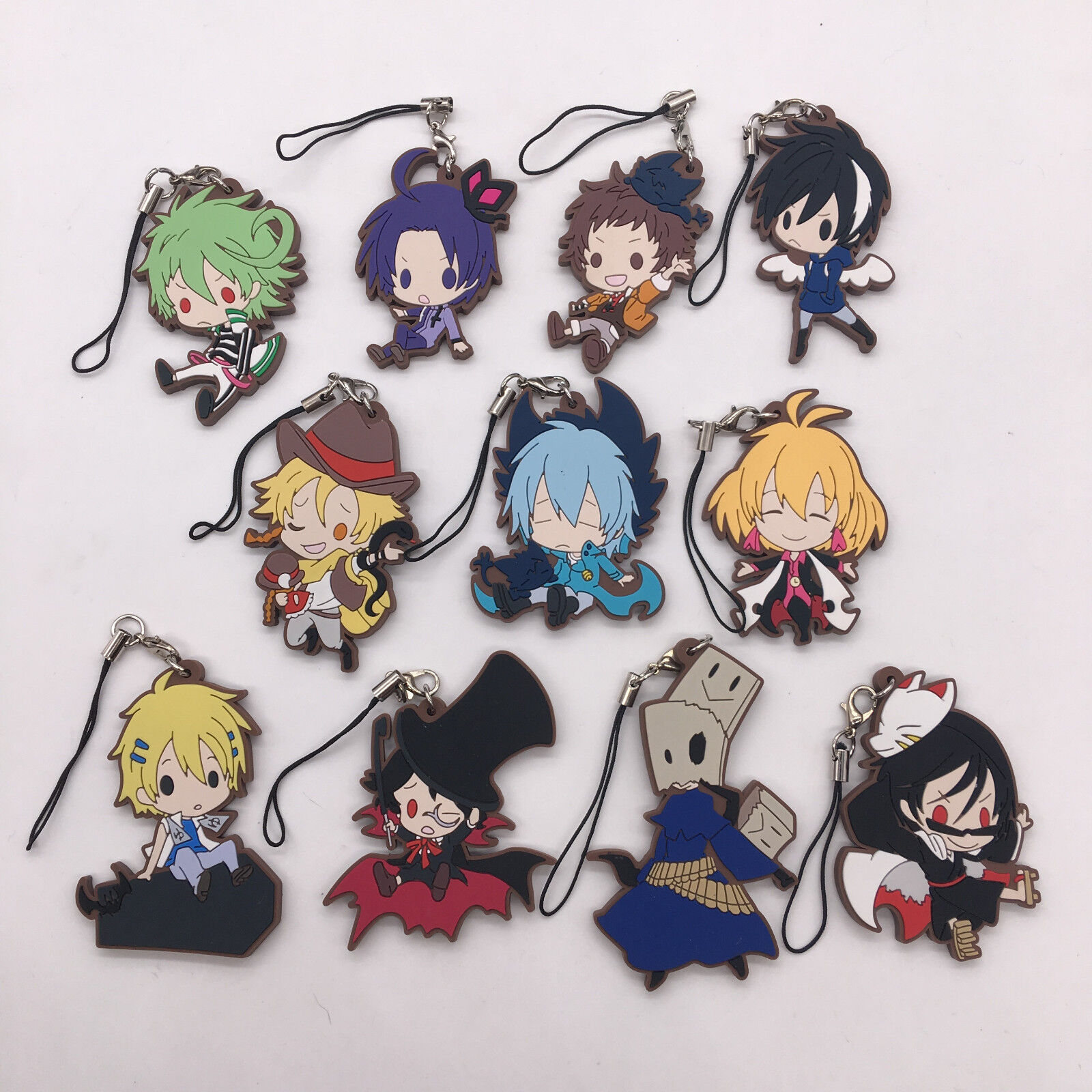 T233 Anime Servamp Kuro Hyde Adorable Rubber Keychain Keyring For Sale Online Ebay