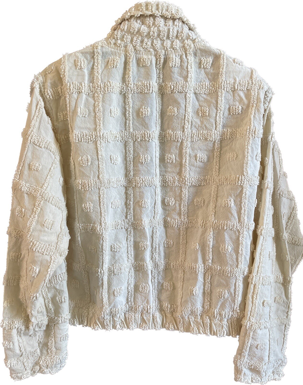 Giacca pony dipinta vintage