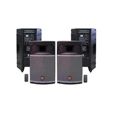 2 MR DJ PRO115BT PA DJ Powered Speaker Professional PRO PA DJ 15â€ 2-Way