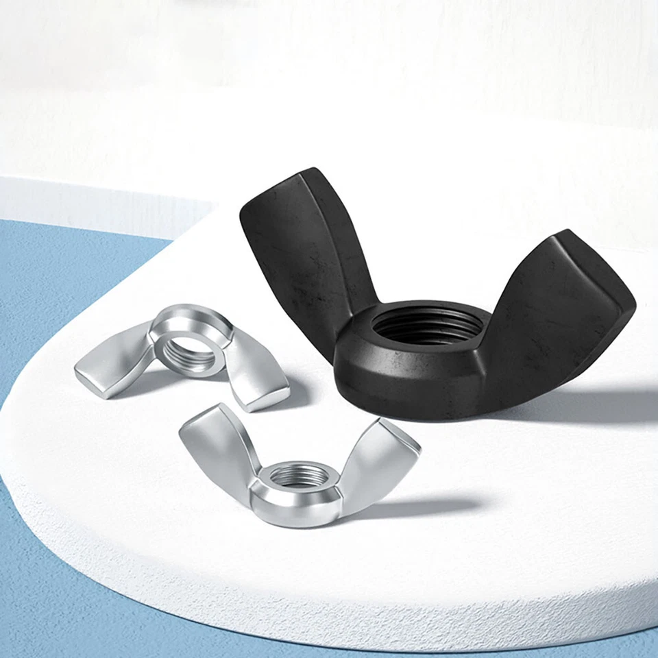 Flügelmuttern Verzinkt DIN 315 Muttern Flügelmutter M3 M4 M5 M6 M8 M10 M12 - Bild 2 von 4