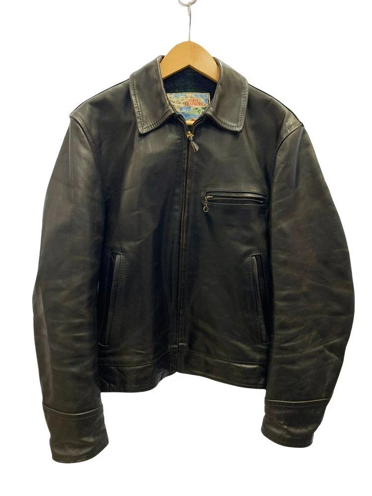 Used Aero Leather Genuine Front Quarter Horsehide Riders Jacket