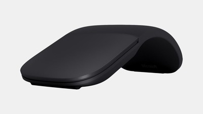Microsoft Arc Maus Office Beidhändig Bluetooth BlueTrack 1000 DPI - ELG-00008