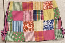 Lilly Pulitzer Girls Patchwork Skirt W/ Shorts Size 8