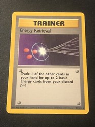 Energy Retrieval #81 Base Set Unlimited