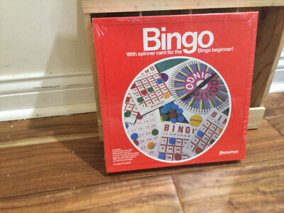 Pressman BINGO GAME in sealed box 2008