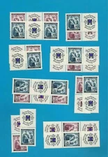 German occupation of Bohemia & Moravia 53-54 cpl. combinations MNH rare  ** !!