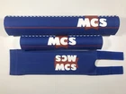 MCS Bmx Pad Set Blue Oldschool Bmx REPOP PK RIPPER KUWAHARA GJS DG Cook Bros