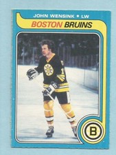 1979-80 O-Pee-Chee OPC Hockey John Wensink #182 Boston Bruins NM/MT **5