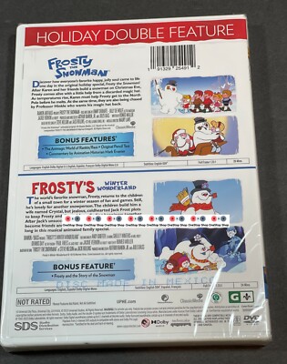 🎅 FROSTY the Snowman / FROSTY's Winter Wonderland 🎄 DVD 🎄 NEW