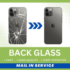 iPhone 12/12Mini/12Pro/12ProMax Back Glass Repair Service Fast Mail In