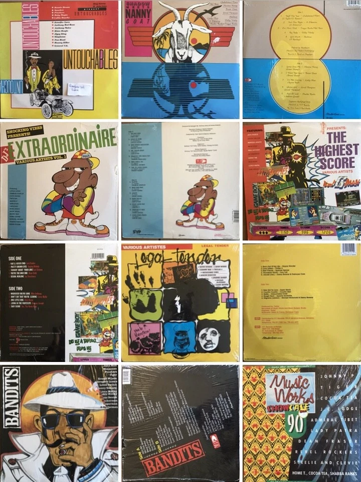 Reggae Dancehall Compilation Vinyl Album LP Collection 12” 33RPM - Image 3 of 4