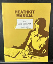 Vintage Heathkit Assembly Manual IG-5282 Audi...