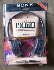 Sony Studio Monitor MDR-V50 Headphones New Worn Package Free US Ship
