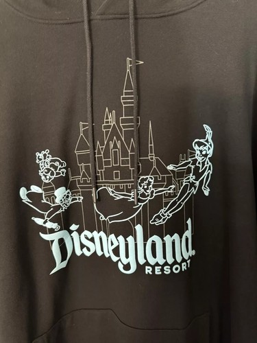 Disneyland Peter Pan Black Hoodie Adult 2024 Sweatshirt - 第 2/5 張圖片