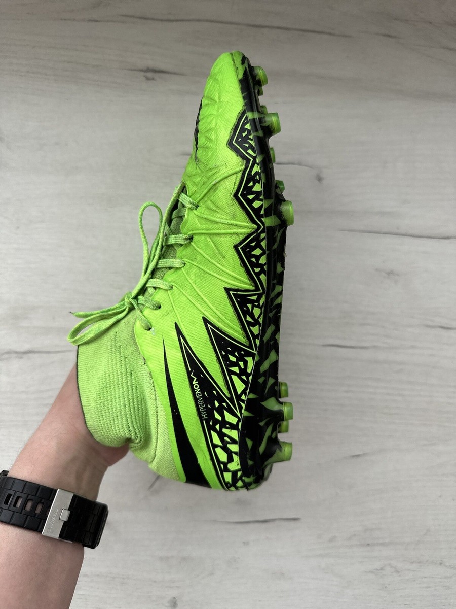 Nike Hypervenom Phantom 2 Green Soccer Cleats Boots Football US8.5