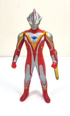 Ultraman Mebius w/ Mebium Blade Small 4''+ Figure 2006 Bandai US SELL!