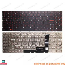 MSI GF66 GF76 GL76 GL66 MS-1582 MS-17L1 MS-17H3 red no backlit paper US keyboard