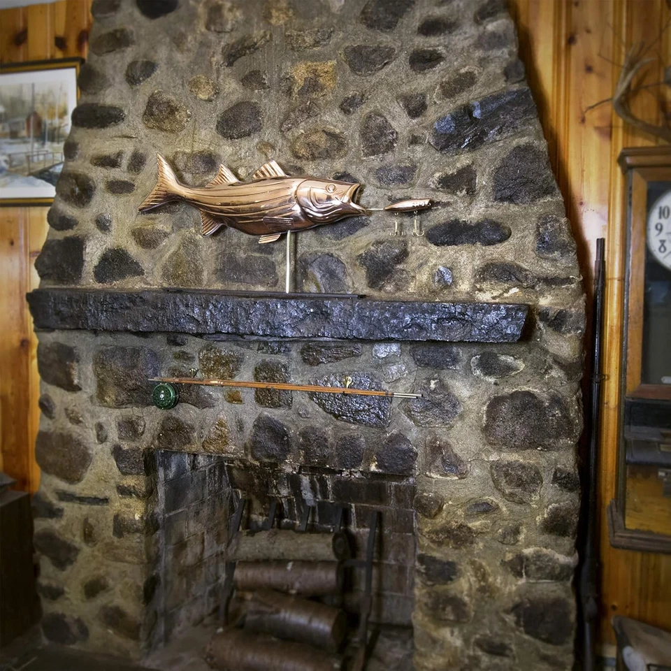 Good Directions 402 Weathervane Americana Mantle Base, Fits 11/32" Rods, Black - Image 3 of 4