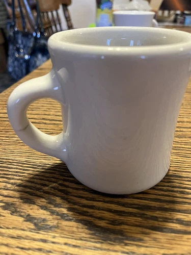 Victor USA Coffee Mug Cup Heavy Diner Restaurant Ware Cream Vintage