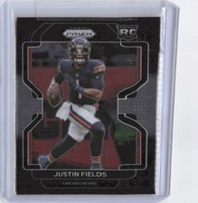 2021 Panini Chronicles Prizm Black Justin Fields #PB-3  (RC)