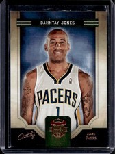 Dahntay Jones 2009-10 Panini Court Kings #11 Artistry Bronze /199