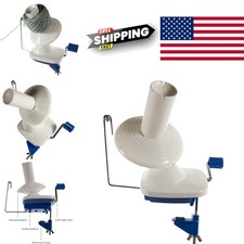 Compact Yarn Ball Winder 4 Ounce Capacity Ideal for Knitting Crocheting