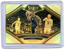 2024 Panini Select WNBA CHELSEA GRAY #18 SNAPSHOTS SILVER PRIZM ACES