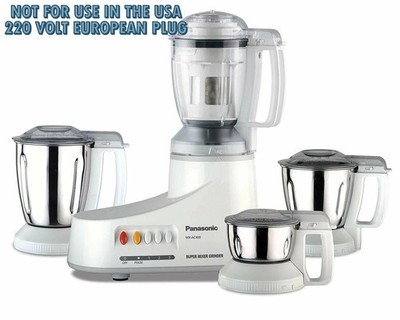 Panasonic MX-AC400 220V 240V 4 Jar Blender Super Mixer Grinder 220