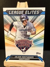 Colson Montgomery 2025 Topps Pro Debut #LE-6 League Elites Insert White Sox
