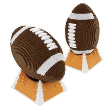 Size 9 Football Micro Building Blocks Set(4752PCS) 1:1 Collect and Display Mo...