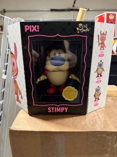 NEW Thrill Joy PIX! Ren & Stimpy Stimpy CHASE Limited Edition SUPER RARE !!